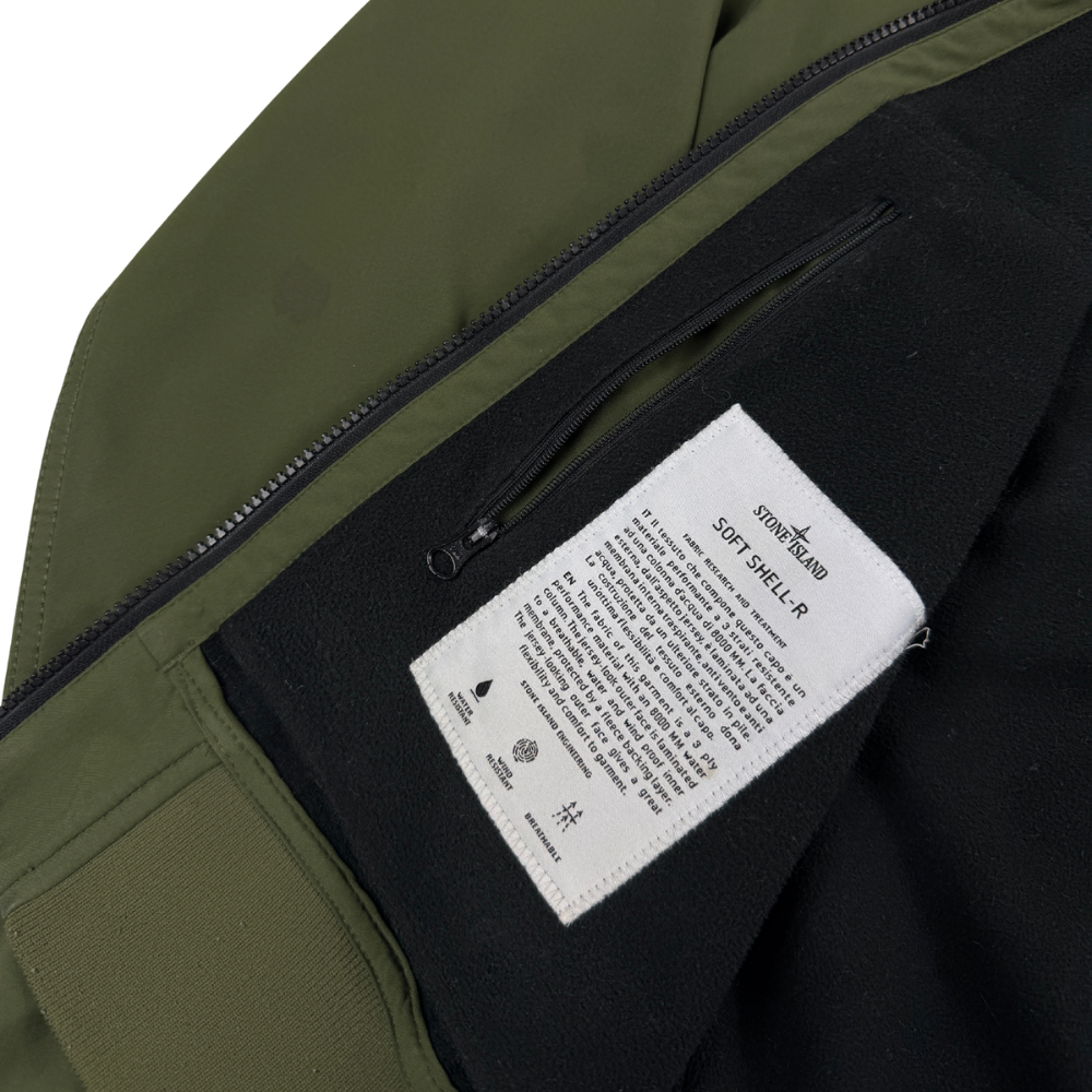 CHAQUETA SOFT SHELL - R STONE ISLAND - talla L