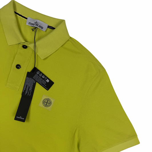 Polo Stone Island Manga Corta Amarillo manga corta - talla XL