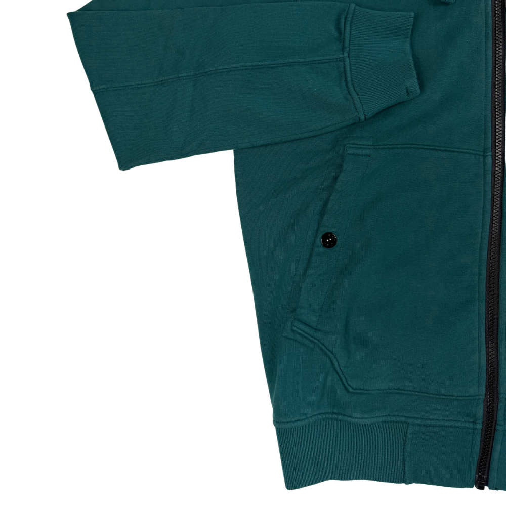 SUDADERA CON CAPUCHA Y CREMALLERA STONE ISLAND - talla S