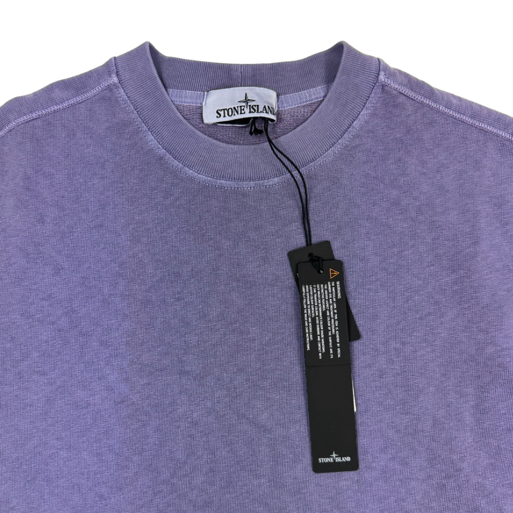 Sudadera cuello redondo Stone Island lila- talla S/M/L/XL