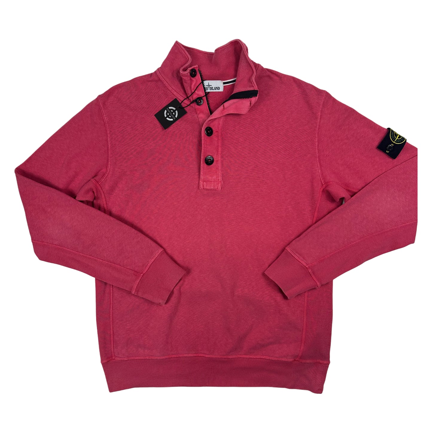 SUDADERA HALF ZIP STONE ISLAND - talla XL