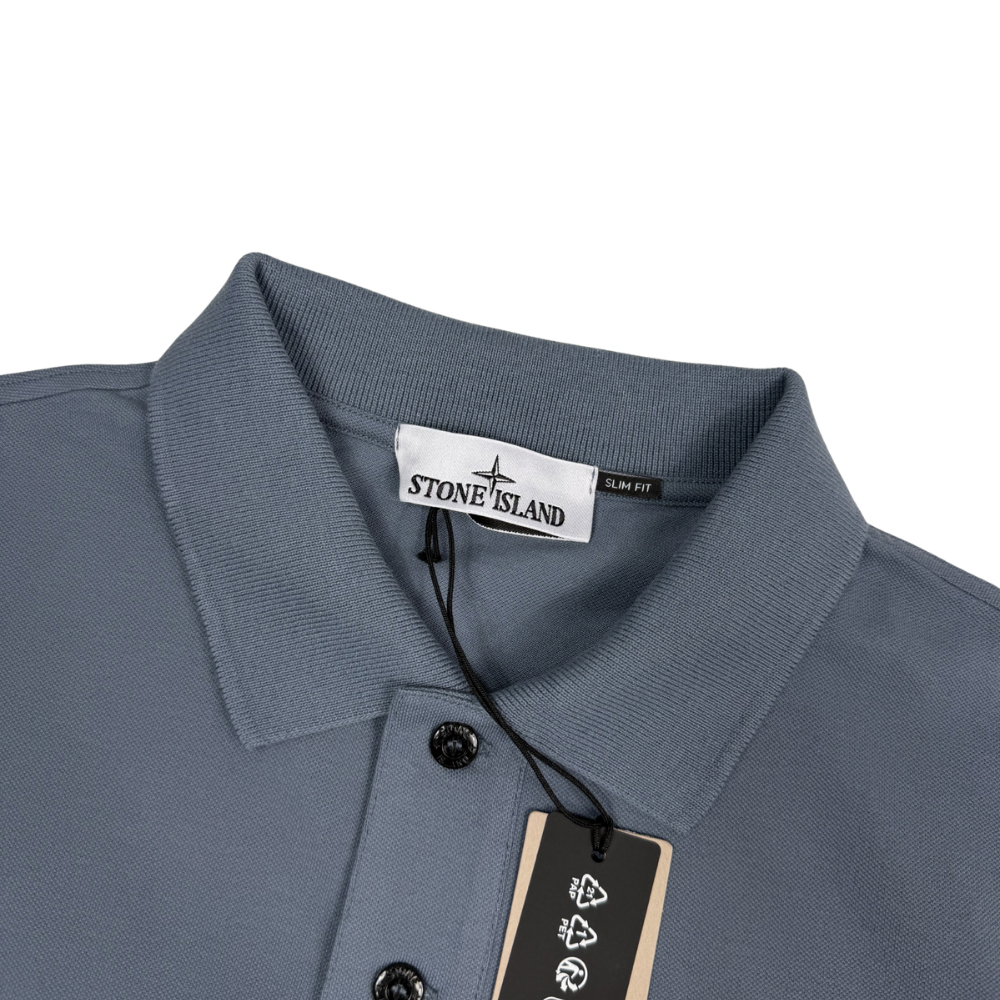 POLO MANGA CORTA GARMENT DYED - talla XXL