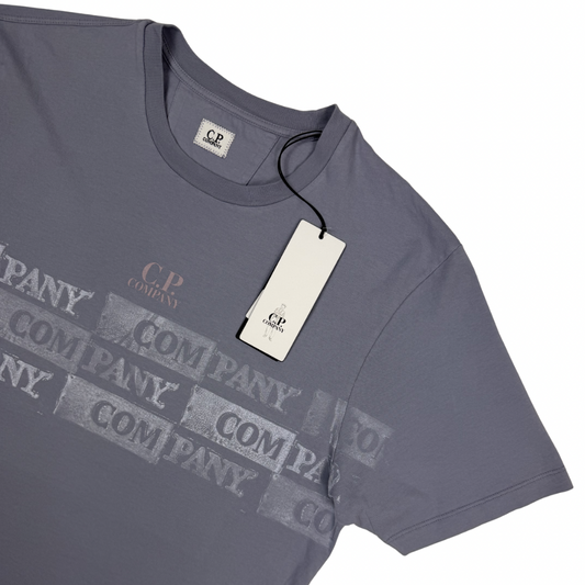 Camiseta C.P. Company morada manga corta - talla M