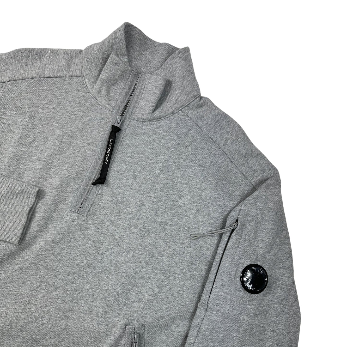 SUDADERA HALF-ZIP CON BOLSILLOS C.P. COMPANY - talla L