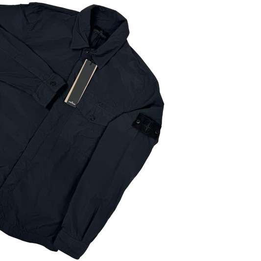 Sobrecamisa Stone Island Ghost con botones negro - talla M