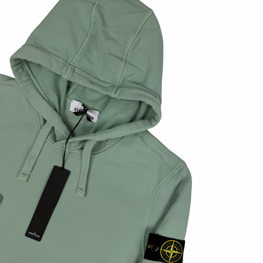 Sudadera Con Capucha Stone Island Verde Agua - talla M / L / XL
