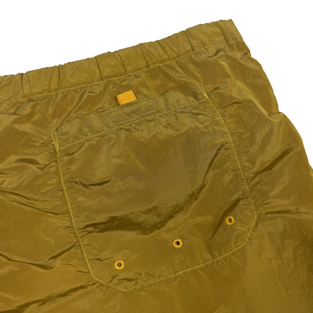 Bañador Nylon Metal Stone Island mostaza - talla 2XL