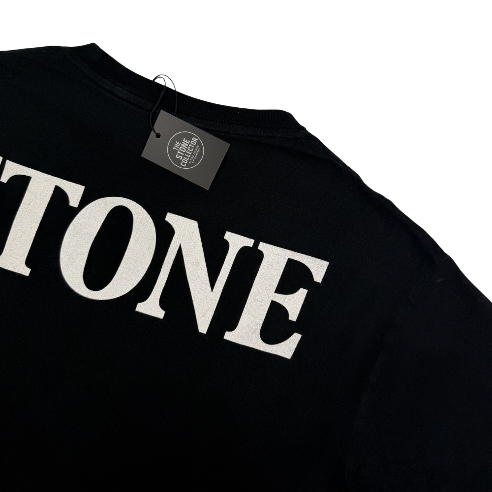 Camiseta Stone Island negra manga corta - talla L