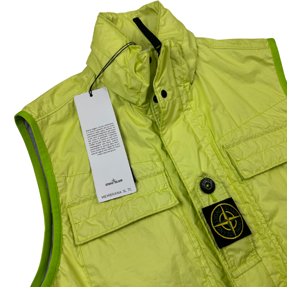 CHAQUETA SIN MANGAS MEMBRANA 3L TC STONE ISLAND - talla M