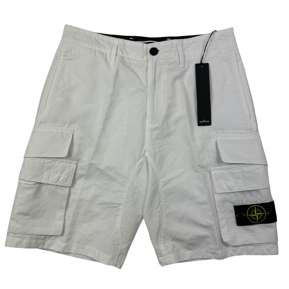 PANTALÓN CARGO CORTO CONFORT STONE ISLAND - talla W/30