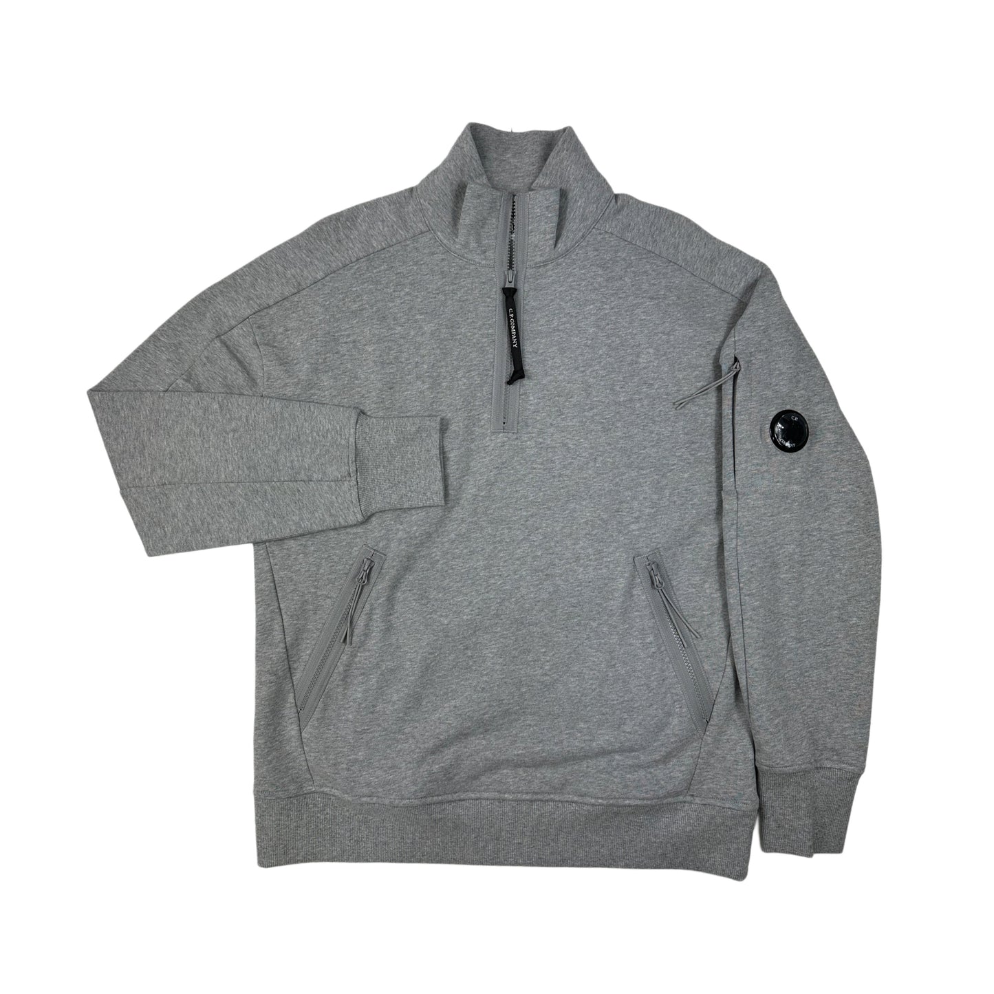 SUDADERA HALF-ZIP CON BOLSILLOS C.P. COMPANY - talla L