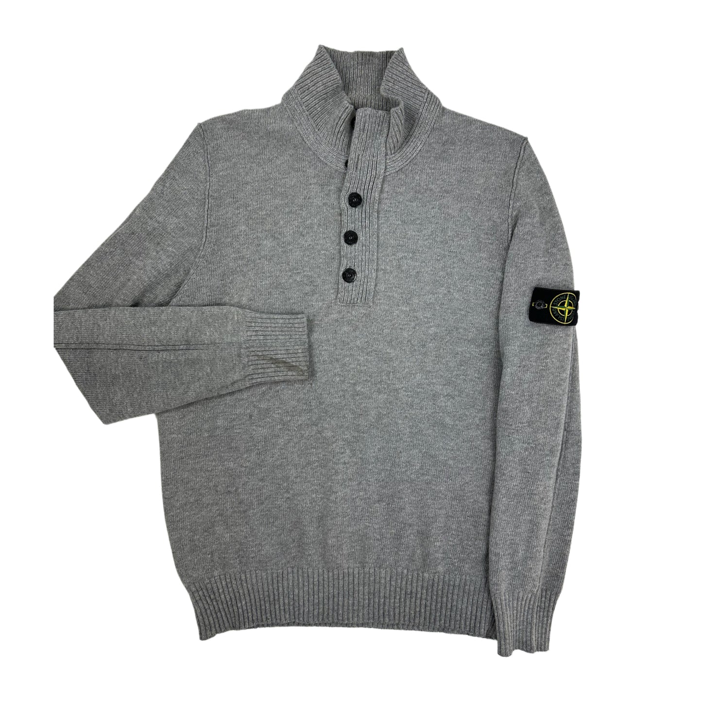 JERSEY DE LANA HALF-ZIP STONE ISLAND - talla XXL