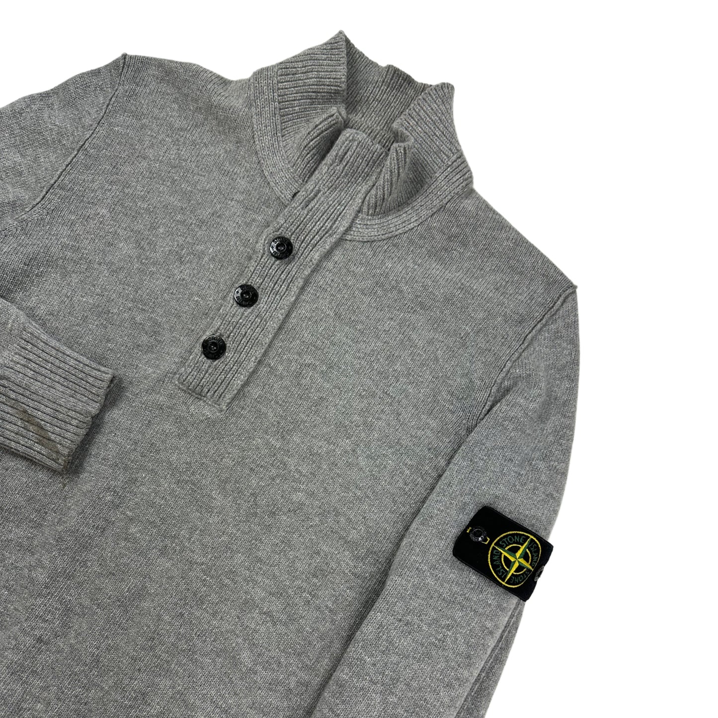 JERSEY DE LANA HALF-ZIP STONE ISLAND - talla XXL