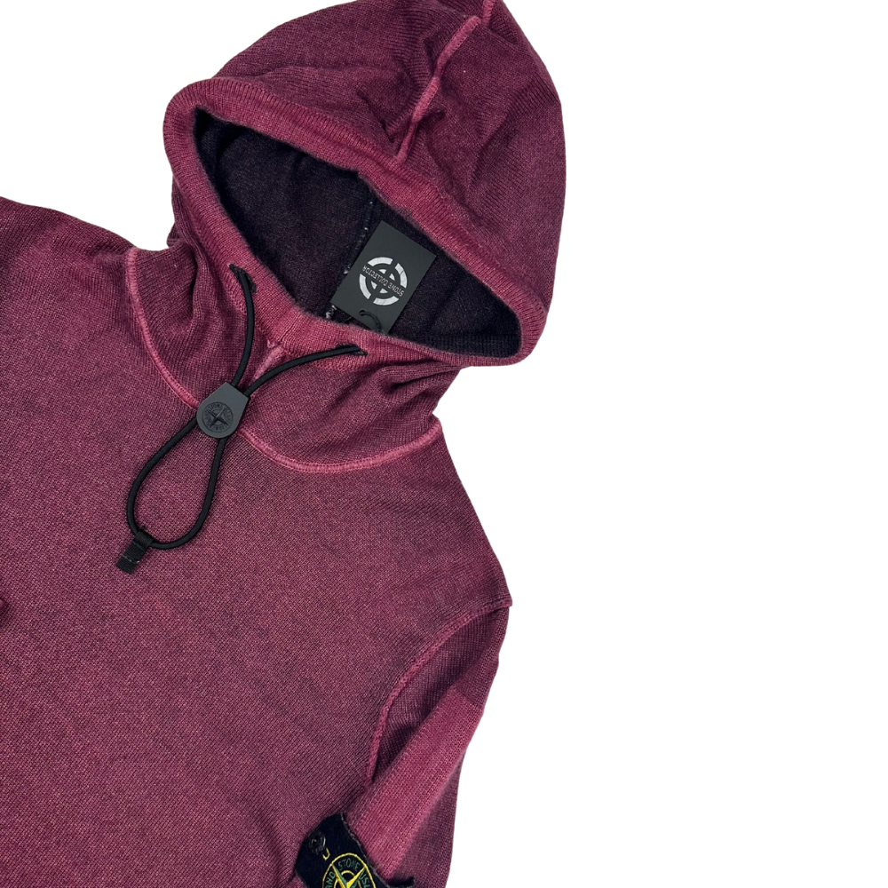 JERSEY CON CAPUCHA STONE ISLAND - talla M