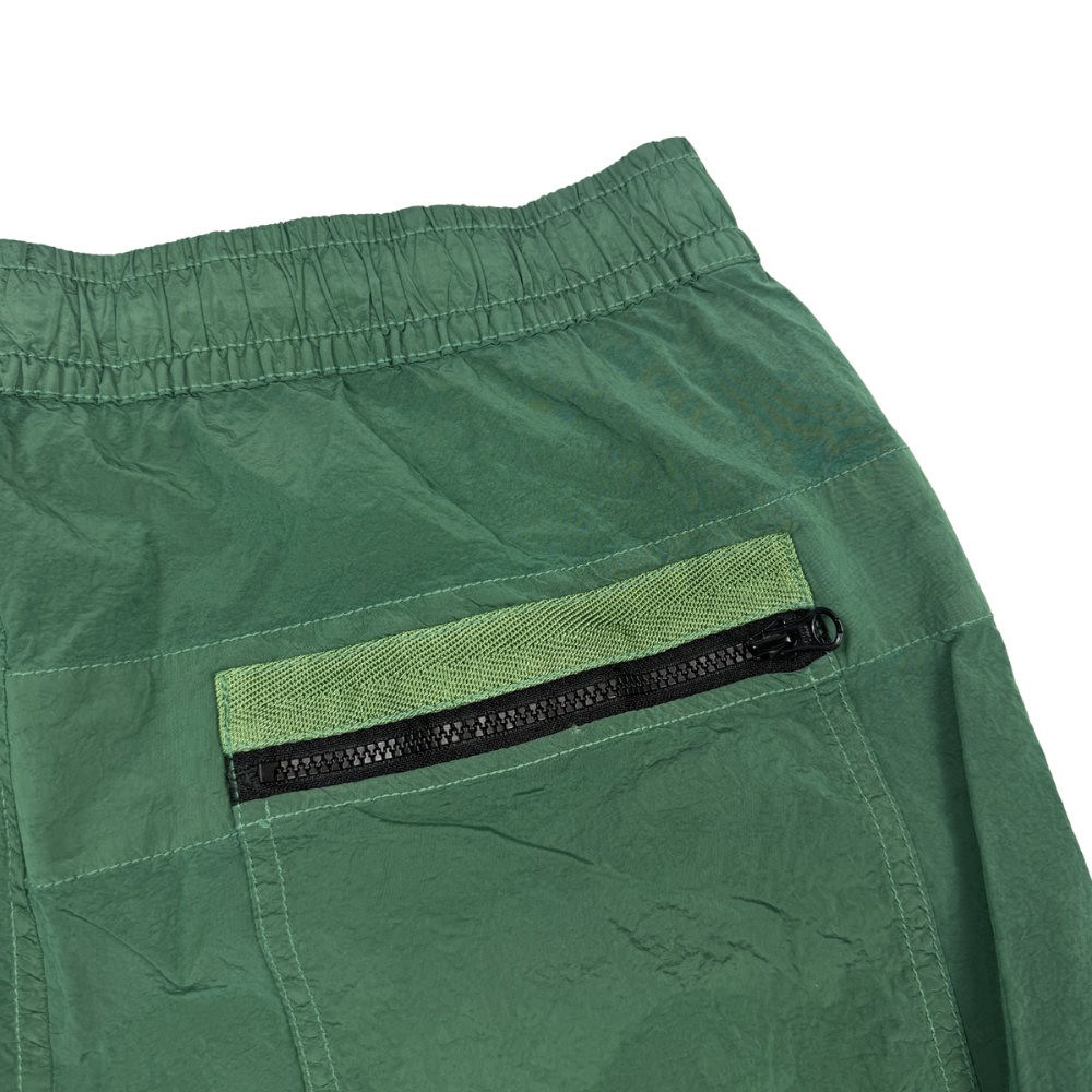 Pantalón Cargo Corto Stone Island Verde nylon metal - talla W/28 / W/30 / W/32