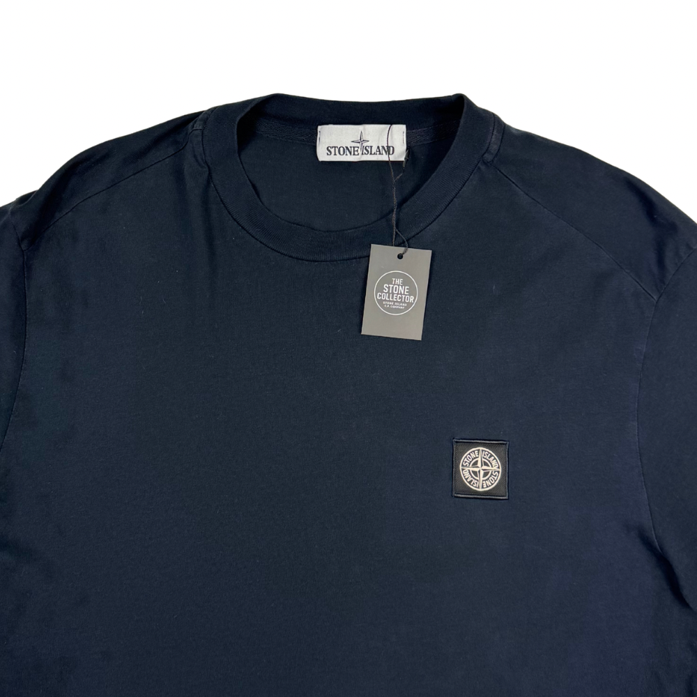Camiseta Stone Island Azul marino manga corta - talla 2XL