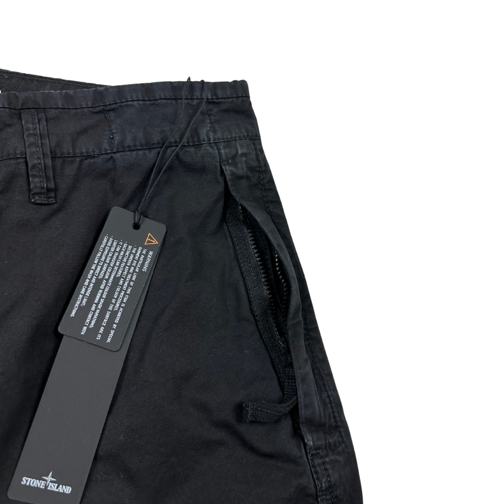 PANTALÓN CARGO CORTO SLIM STONE ISLAND - talla W/28