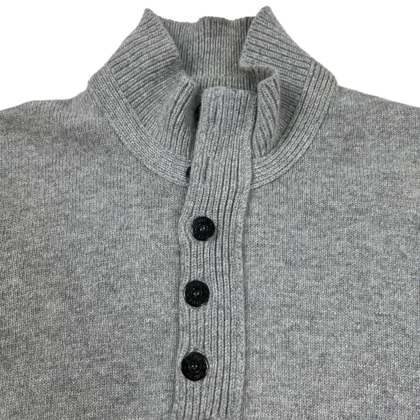 JERSEY DE LANA HALF-ZIP STONE ISLAND - talla XXL