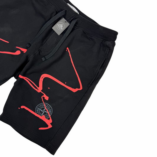 Pantalón Corto Jogger Stone Island negro - talla L