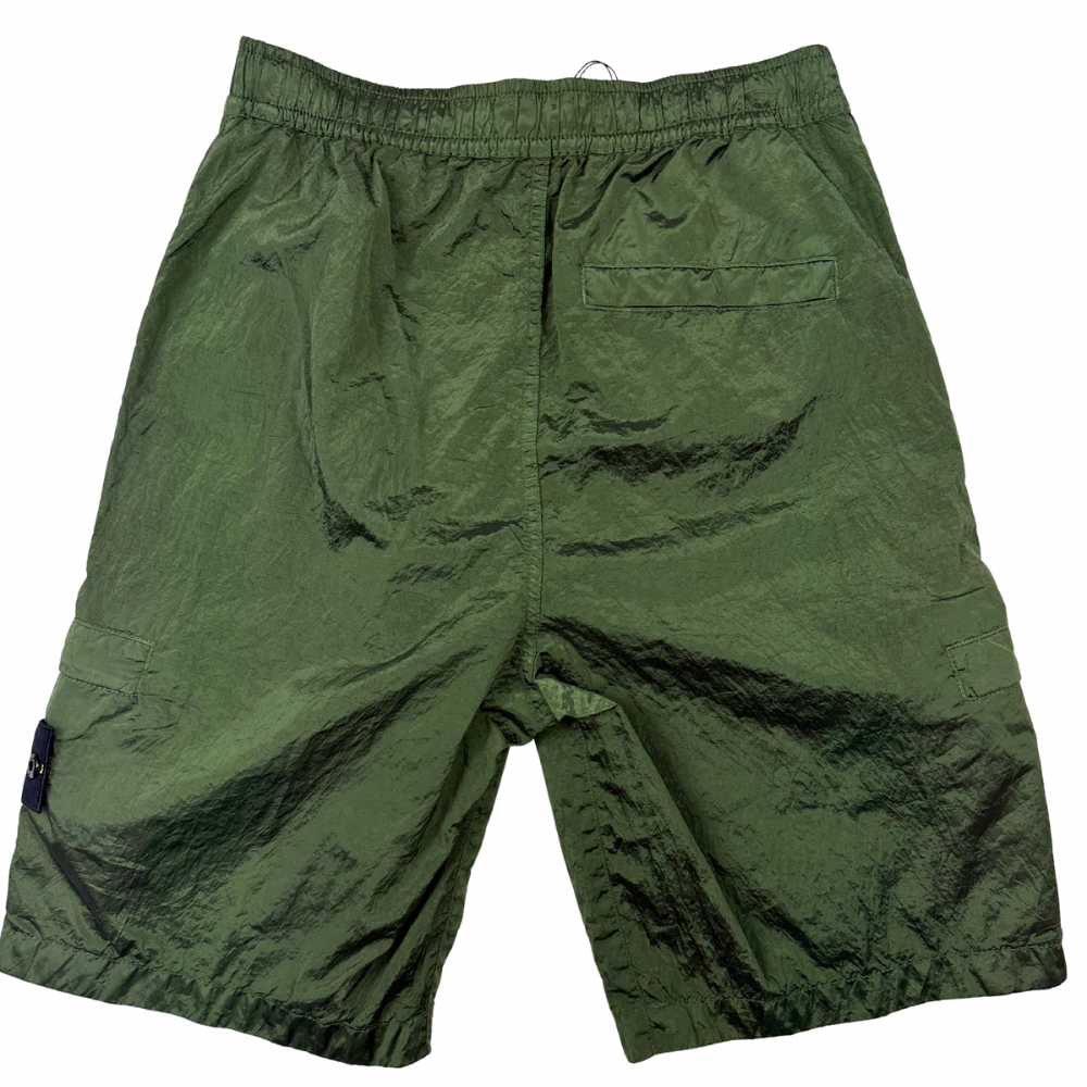 PANTALÓN CARGO CORTO COMFORT NYLON STONE ISLAND - talla W/28