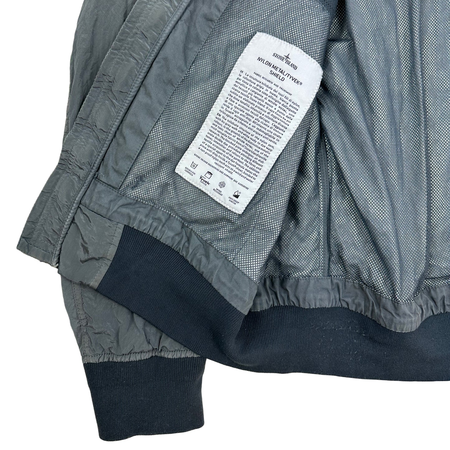 CHAQUETA NYLON METAL/TYVEK SHIELD STONE ISLAND - talla XL