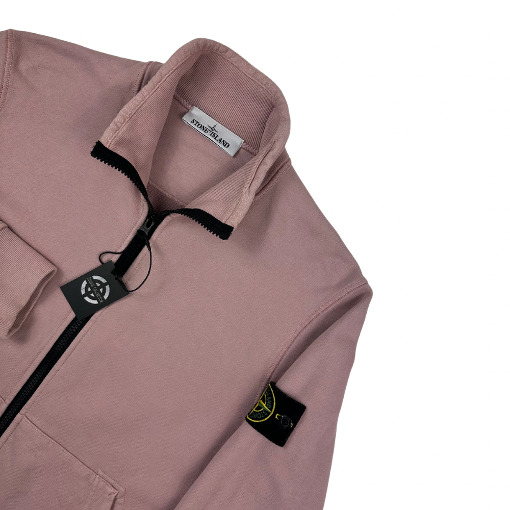 SUDADERA CON CREMALLERA STONE ISLAND - talla S