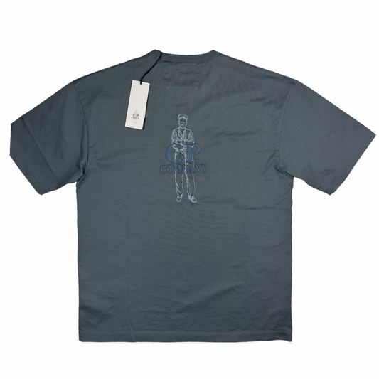 CAMISETA MANGA CORTA C.P COMPANY - talla L / XL