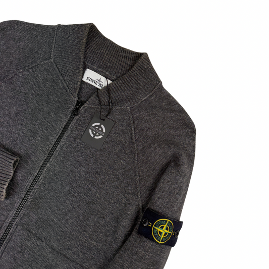 SUDADERA CON CREMALLERA STONE ISLAND - talla M