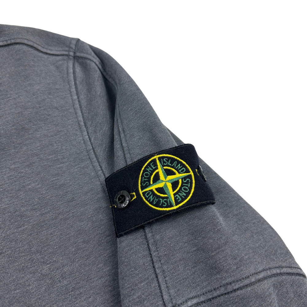 SUDADERA HALF ZIP CON CAPUCHA STONE ISLAND - talla XXL