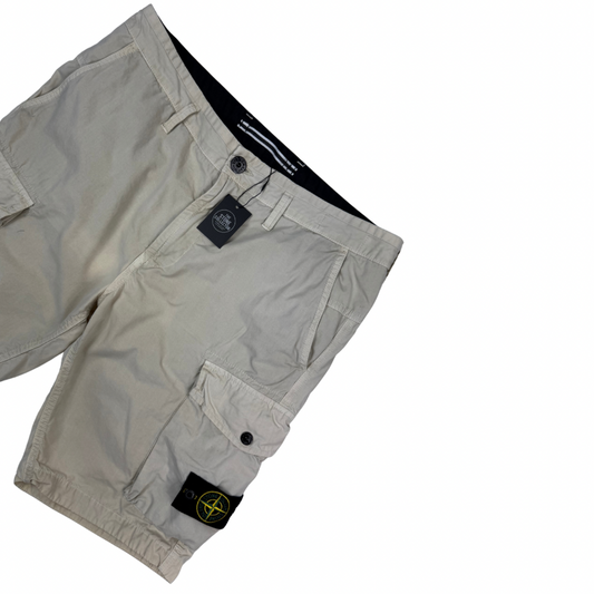 Pantalón Cargo Corto Stone Island Type SL beige - talla W/34
