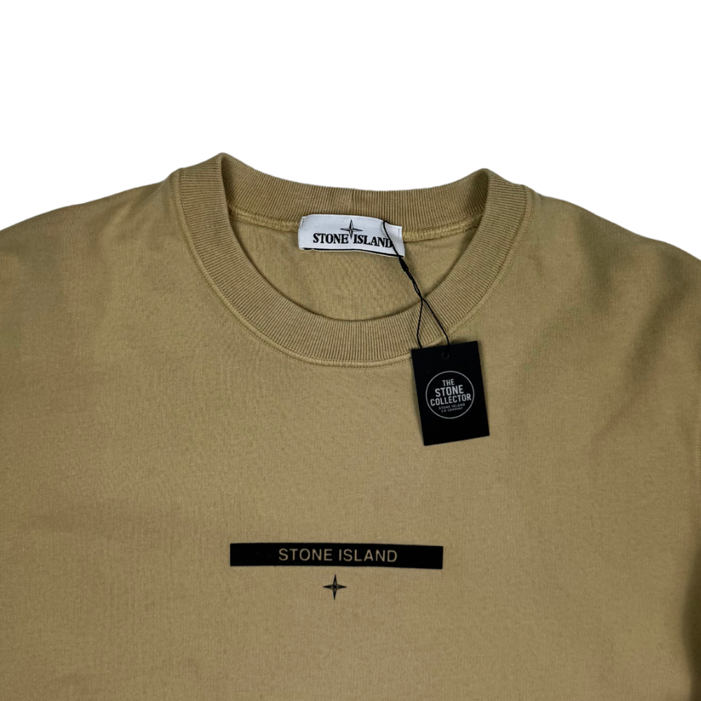 Sudadera cuello redondo Stone Island Beige - talla L