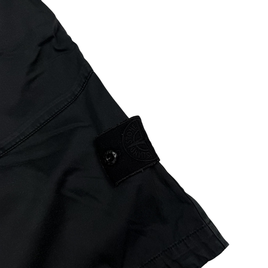Pantalón Corto Stone Island Ghost Type CO Negro - talla W32