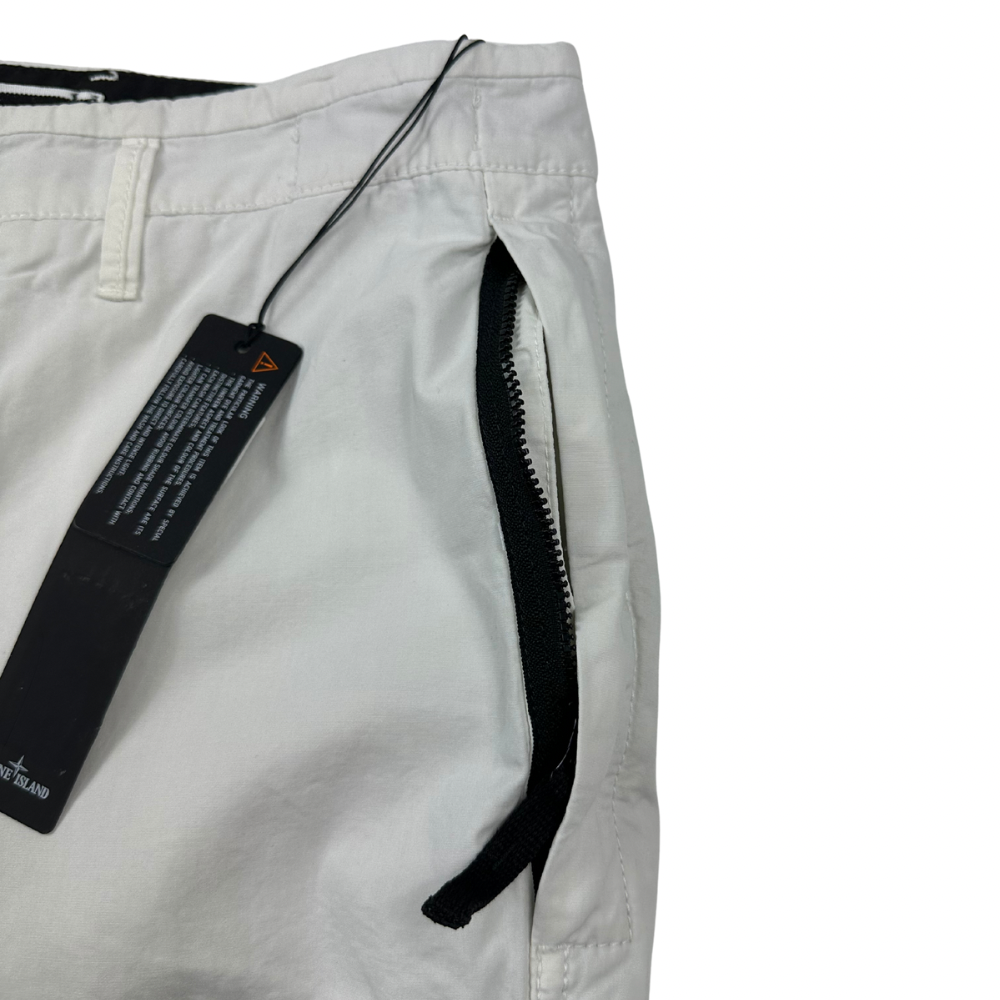 PANTALÓN CARGO CORTO SLIM STONE ISLAND - talla W/31