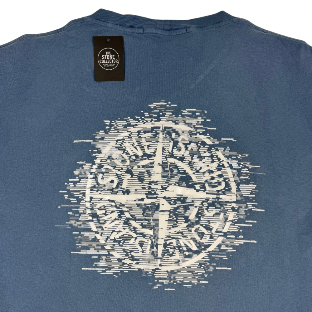 Camiseta Stone Island Azul manga corta - talla XL