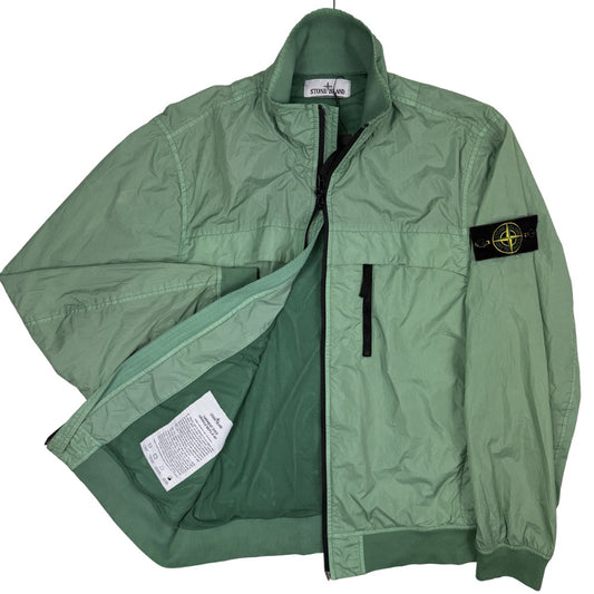 CHAQUETA GARMENT DYED CRINKLE REPS R - NY STONE ISLAND - talla M