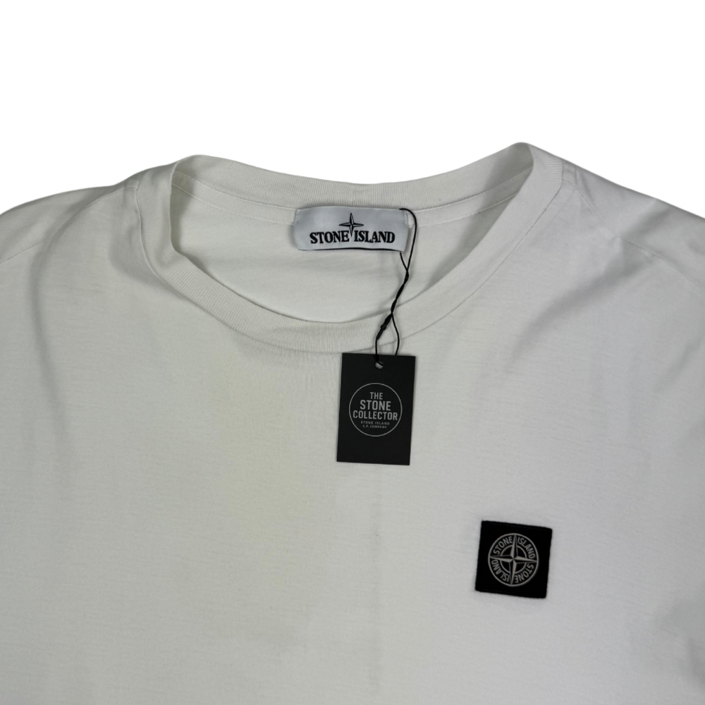 Camiseta Stone Island Blanco Manga corta - talla XL