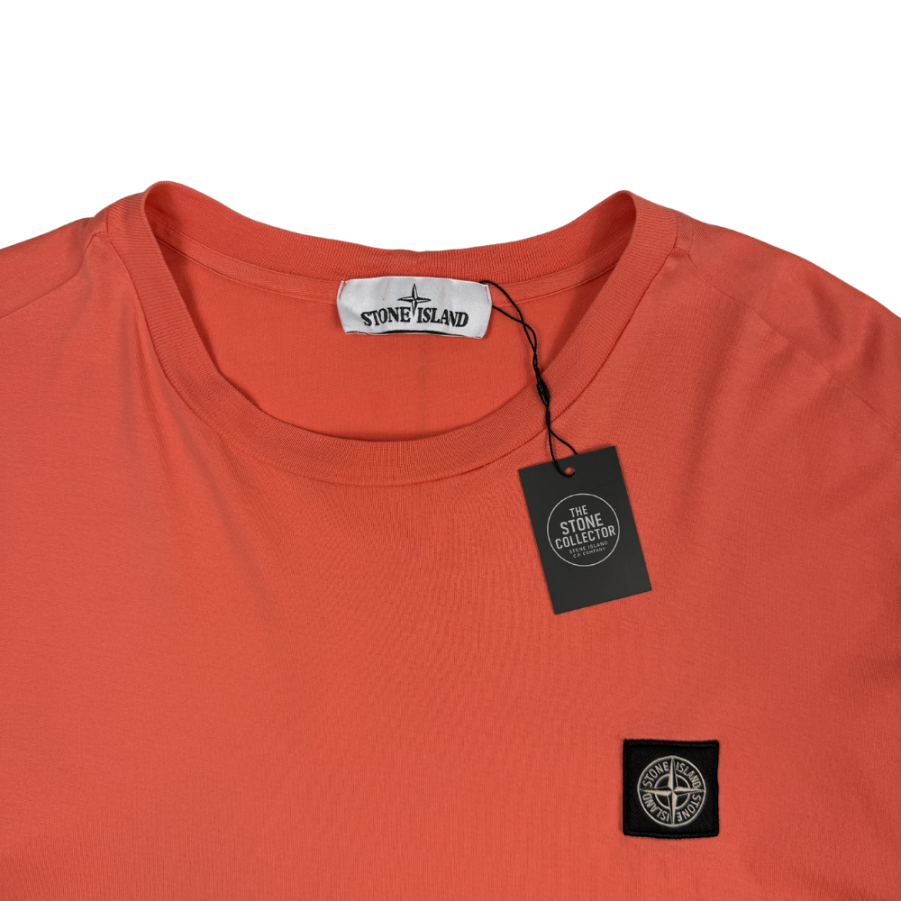 Camiseta Stone Island coral manga corta - talla XL
