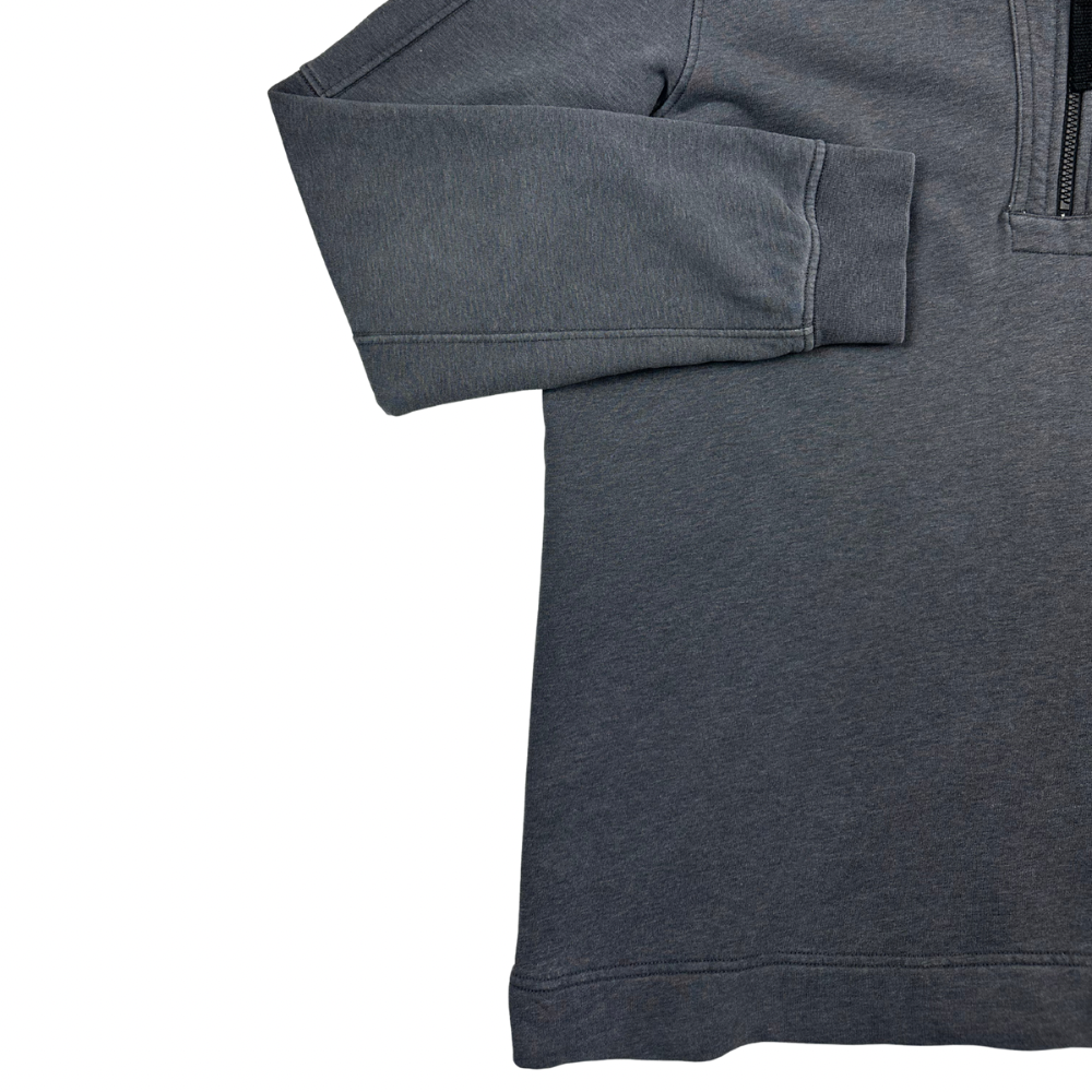 SUDADERA HALF ZIP CON CAPUCHA STONE ISLAND - talla XXL