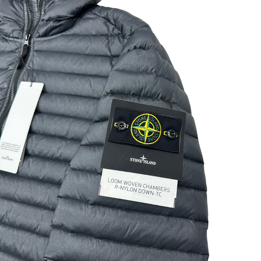 CHAQUETA PLUMAS LOOM WOVEN CHAMBERS R-NYLON DOWN - TC STONE ISLAND - talla XL