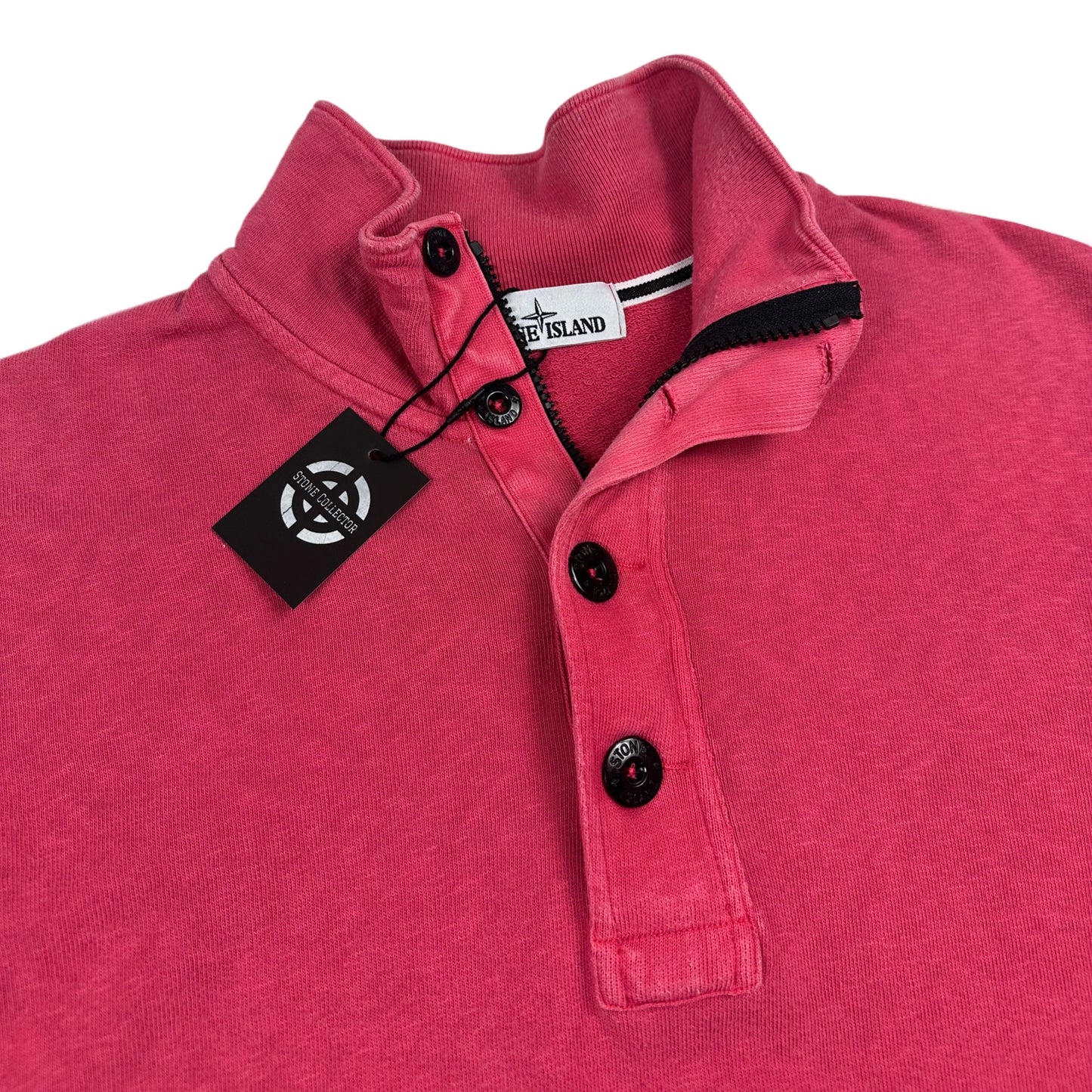 SUDADERA HALF ZIP STONE ISLAND - talla XL