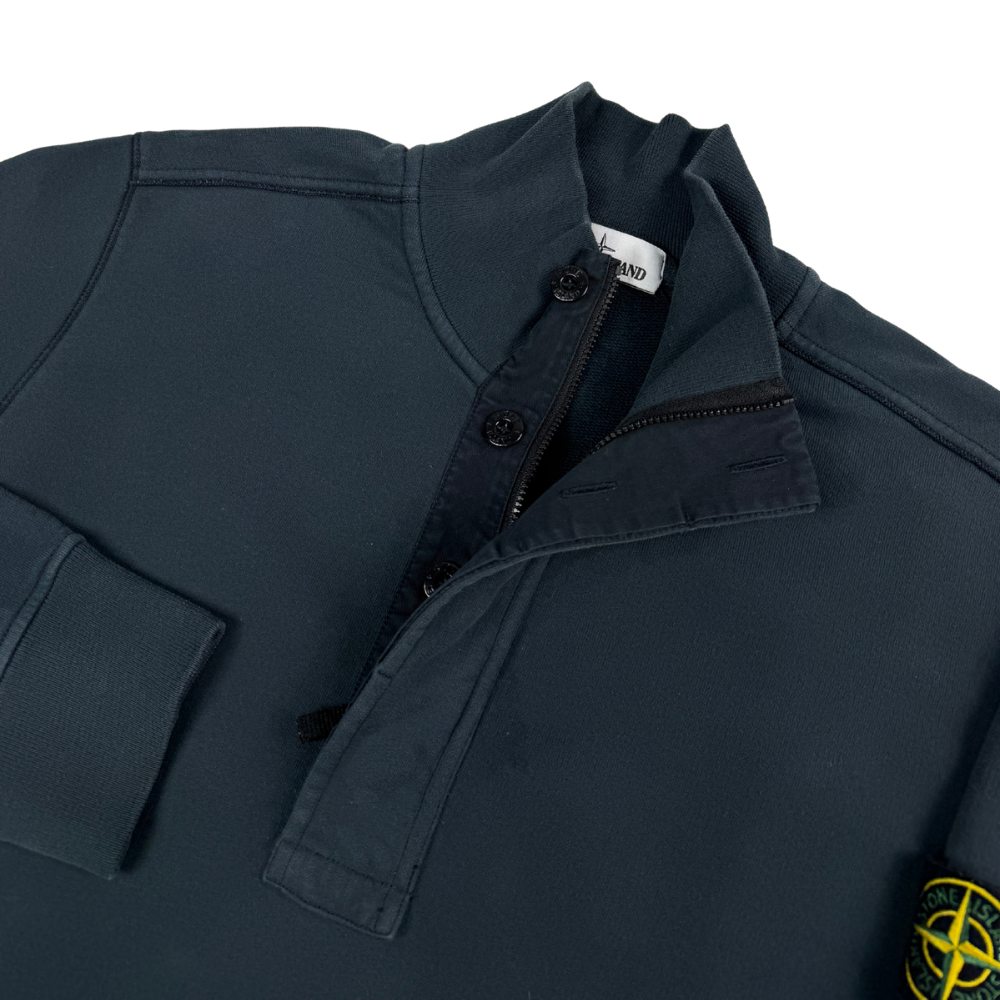 SUDADERA HALF ZIP STONE ISLAND - talla M