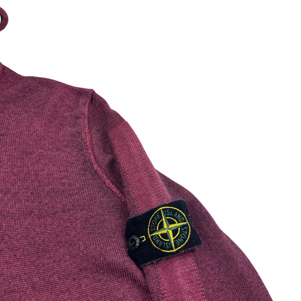 JERSEY CON CAPUCHA STONE ISLAND - talla M