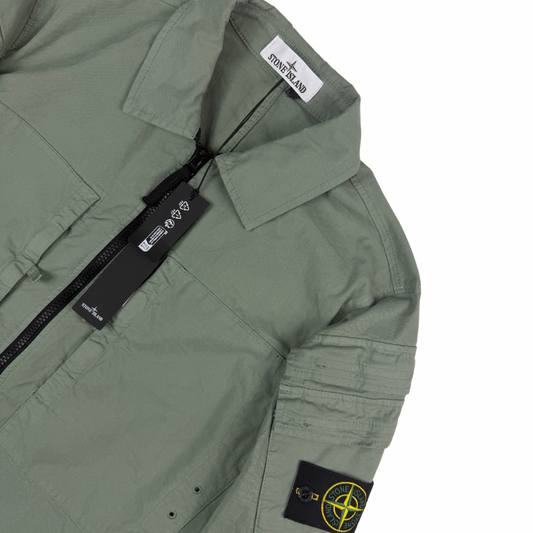 CHAQUETA OVERSHIRT STONE ISLAD - talla M