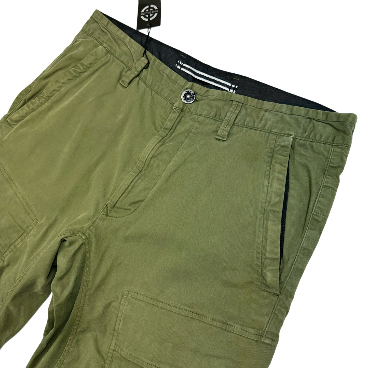 PANTALÓN CARGO STONE ISLAND TYPE RE-T - talla W/32