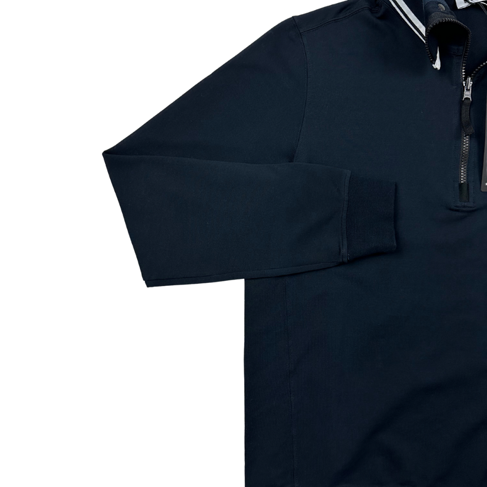 SUDADERA HALF ZIP STONE ISLAND - talla M