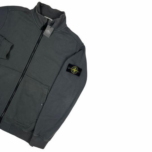 Sudadera con cremallera Stone Island Gris oscuro - talla XL