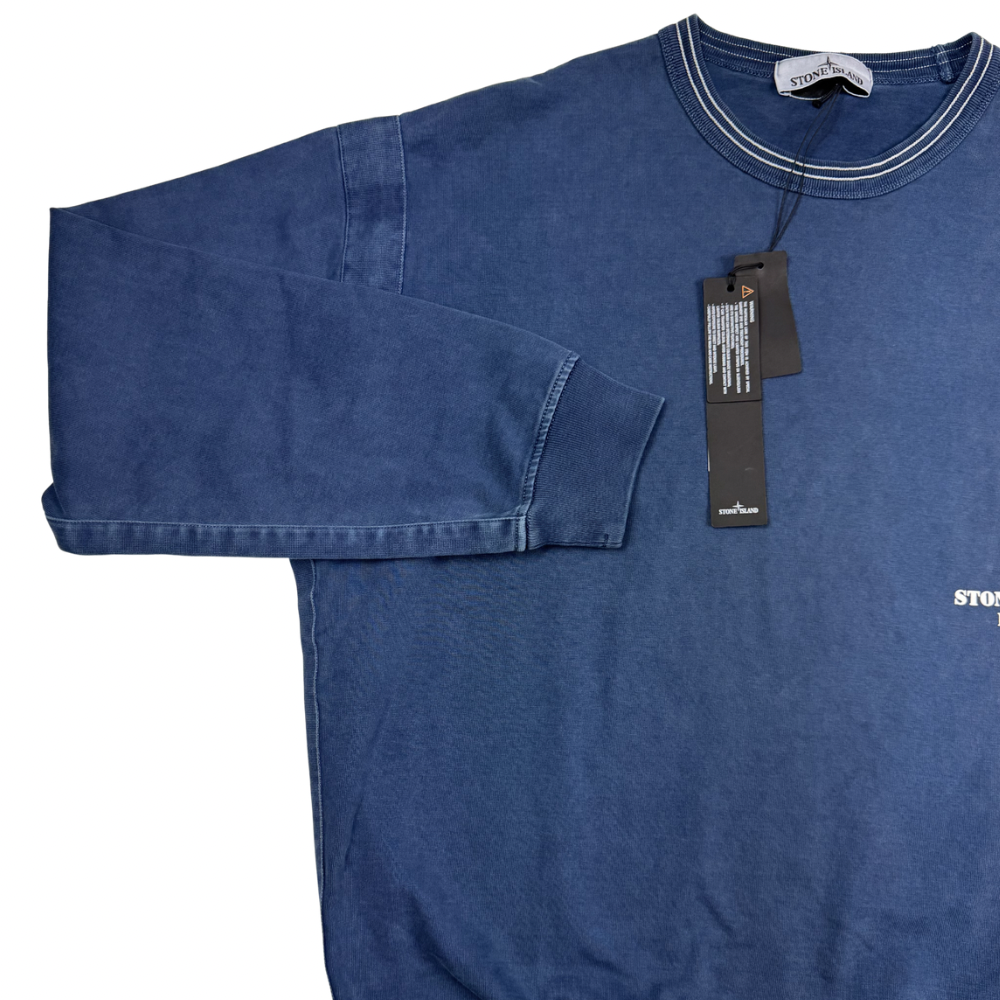 Sudadera cuello redondo Stone Island Marina - talla M/XL