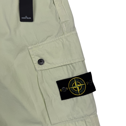 Pantalón Cargo Corto Stone Island Type SL verde menta - talla W/31