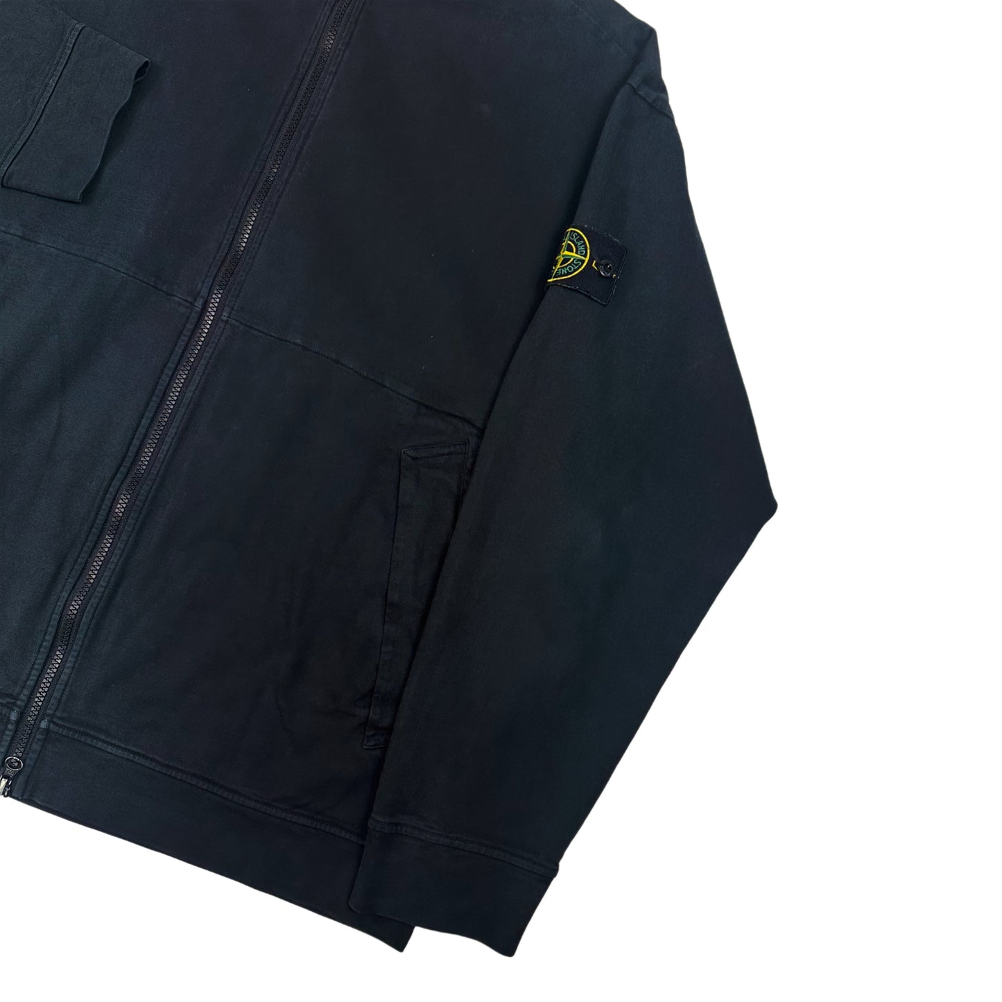 SUDADERA CON CREMALLERA STONE ISLAND - talla XXL