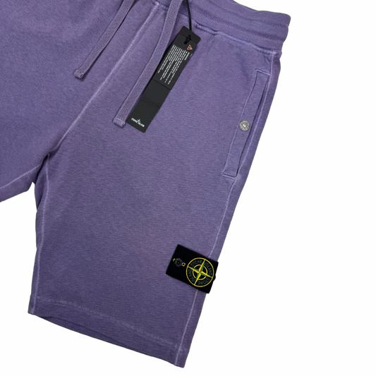 Pantalón Corto Jogger Stone Island lila - talla S/XL
